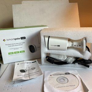 ISMARTGATE Outdoor Wireless 720p IP Camera Waterproof